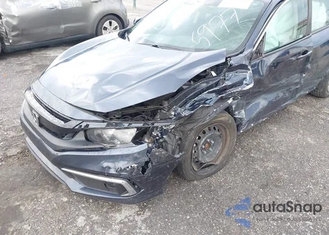 2020 Honda Civic Lx z USA, uszkodzony, nr VIN 19XFC2F66LE015977